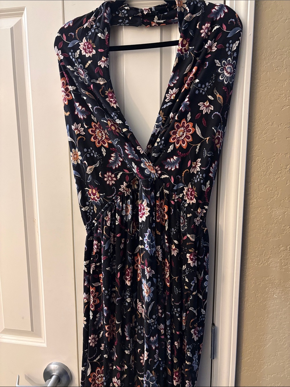 Halter floral NWT jumpsuit